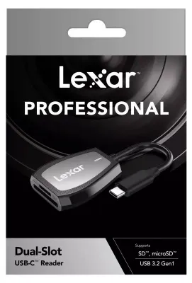 Produktbild von Lexar LRW470U-RNHNG Kartenleser USB 3.2 Gen 2 (3.1 Gen 2) Type-C Eingebaut