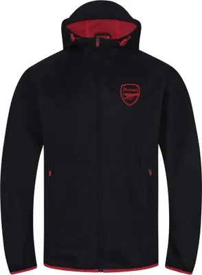 Obrázok produktu pre Arsenal FC - Vetrovka pre mužov, s kšiltom GF322 (XL) (čierna)