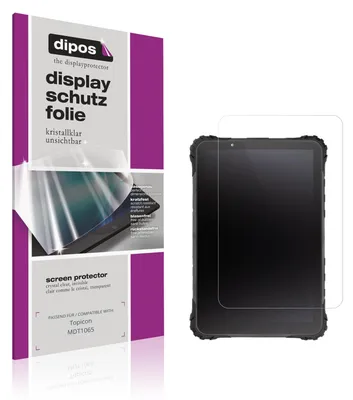 Produktbild von 2x Schutzfolie für Topicon MDT1065 klar Displayschutzfolie Folie Display Schutz dipos