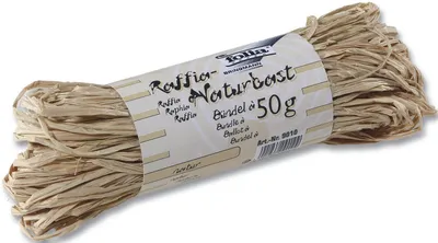 Zdjęcie produktu dla Folia 9010 Naturbast Raffia - matowa, naturalna, 50 g