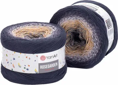 Zdjęcie produktu dla Yarn Art Rose Garden 323 Grey Brown Przędza dziewiarska