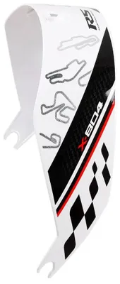 Produktbild von Nolan X-804 Rs Ultra Carbon Helm-heckspoiler Durchsichtig  Durchsichtig One Size