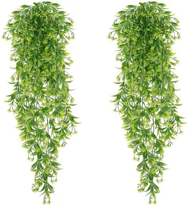Image de Plantes artificielles vert 78 cm, sans entretien, pour la décoration murale de bureau