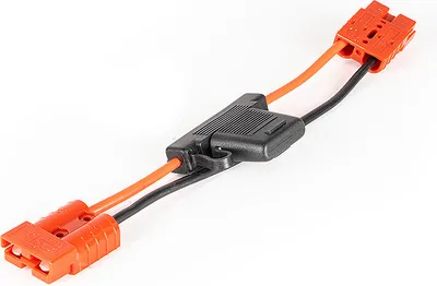 Produktbild von Batterieanschlusskabel 10AWG E-Scooter 50A Sicherung kompatibel mit Anderson