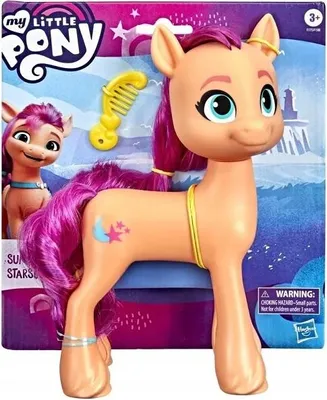 Produktbild von My Little Pony Figur Big Pony Sunny Starscout Frisur + Kamm