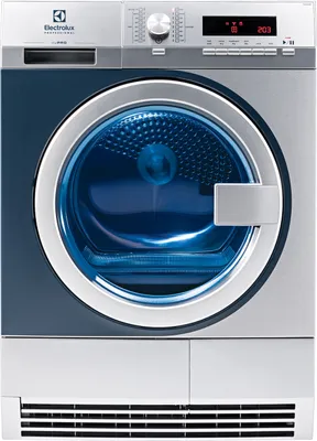 Obrázok produktu pre Electrolux Professional TE1120HP, Voľne stojaci, Predné plnenie, Tepelné čerpadlo, Modrá, Saténová oceľ, Tlačidlá, Otočné, Ľavý