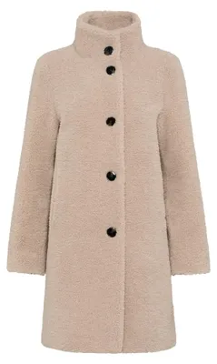 Productafbeelding van JACKE WEBPELZ 0011, beige/kittenkleur, maat 42