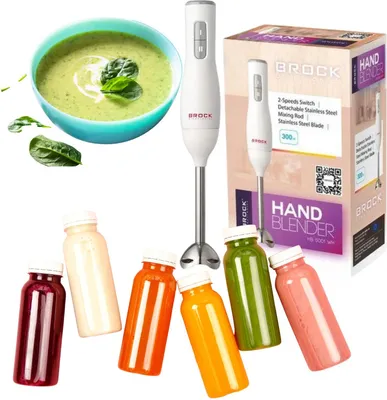 Zdjęcie produktu dla Blender ręczny brock hb5001wh