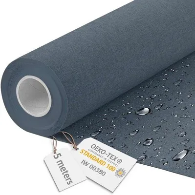 Obrázok produktu pre Vodotesná plátna, šírka 160 cm, 600D, oceánovo modrá, 5 m