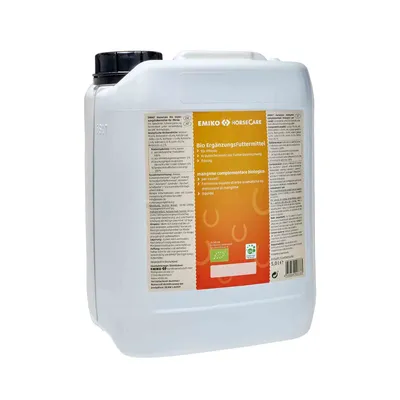 Produktbild von Emiko HorseCare Einzelfuttermittel Bio 5L Flüssiges Kräuterferment für Pferde mit EM