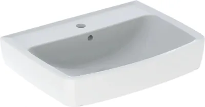 Produktbild von Geberit Waschtisch, B55, eckig, 1 Stk.