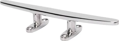 Produktbild von 10-Zoll-Dockklampe aus poliertem Edelstahl 316, strapazierfähiges Deckseil für Boot, Yacht, Marine