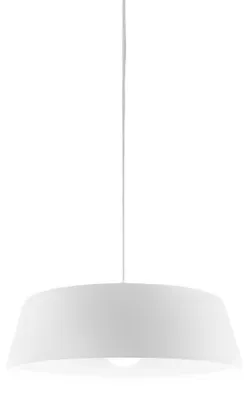 Produktbild von Blanca S/P Pendelleuchte – Modernes Design aus mattweißem Aluminium, E27-Fassung, max. 60 W, ideal für Innenräume – Gealuce