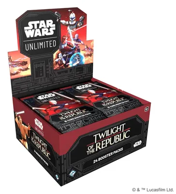 Produktbild von Star Wars Unlimited TCG Booster Display: Twilight of the Republic