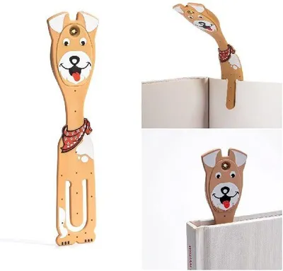 Produktbild von Flexilight Animal Leselicht (Hund) | 2 in 1 Leselampe & Lesezeichen | LED Leselicht | Geschenk für Leser, Buchliebhaber | Deutsche Ausgabe