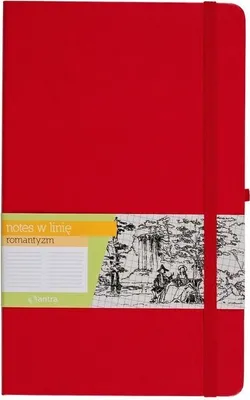Produktbild von Notes A6 w linię Antra skórzany 160 stron