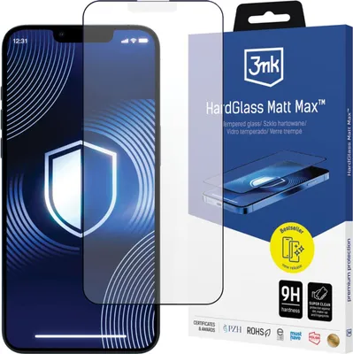 Immagine prodotto di Kaitseklaas 3MK iPhone 13/13 Pro/14/16e HardGlass Matt Max