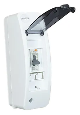 Produktbild von RoadEu - Leitungsschutzschalter mit Fehlerstromschutzschalter - 16A C typ A - in Einem Modul. Sicherungskasten 230V