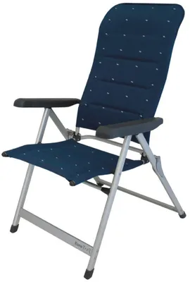 Produktbild von Eurotrail ETCF1316, 120 kg, Campingstuhl, 4 Bein(e), 5,9 kg, Polyester, Polyvinylchlorid (PVC), Grau