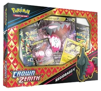 Produktbild von Pokemon Crown Zenith: Regidrago V Collection German