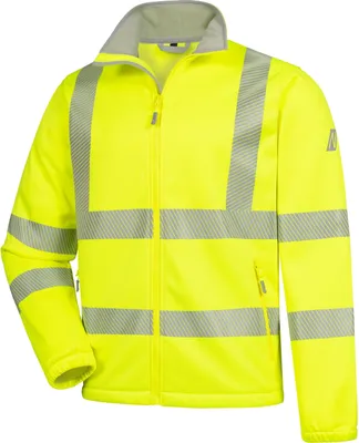 Produktbild von Nitras Motion Tex VIZ Fleecejacke | Gr. XXL | neongelb | Warnschutzjacke