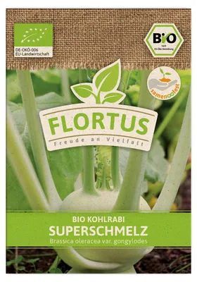 Artikelbild 1 von 'BIO Kohlrabi Superschmelz' aus der Kategorie Kohlrabisamen