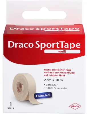 Obrázek produktu pro Dracotape bandáž 10mx2cm bílá, 1 ks VER