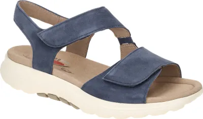 Produktbild von Gabor Comfort 8681536 Rollingsoft Damen, Sandale, Leder, Marine (Blau) - Damenschuhe Sandalette / Sling, Blau, leder (samtchevreau)