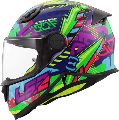 Image de LS2 FF812 Kid Svent Casque pour enfants, multicolore, Y/M (49/50)