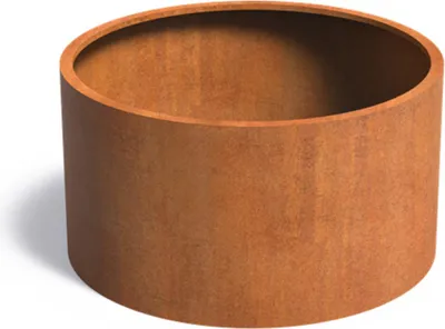 Produktbild von Adezz Circum ohne Boden Pflanzgefäß aus Corten-Stahl Pflanzkübel Blumentopf