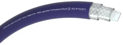 Trinkwasserschlauch Profiline Aqua Plus Soft, blau, 13 x 3 mm, Rolle à 50 m