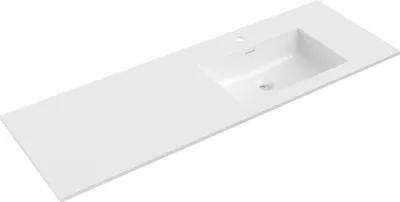 Immagine prodotto di Mexen Otis lavabo da incasso a destra 141 x 46,5 cm, bianco lucido - 25181400P