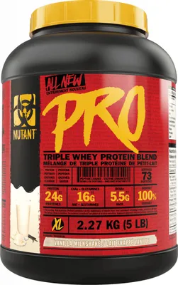 Produktbild von Mutant Hardcore Whey (5lbs) Vanilla Ice Cream - Eiweiße - Molkenprotein-Mischung