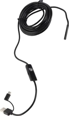 Zdjęcie produktu dla kamera endoskopowa 5,5 mm, kabel 16,4 stopy, telefon komórkowy 3 w 1, PC, USB typu C dla Androida z oświetleniem LED do samochodów