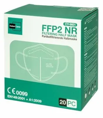 Image de Masque de protection respiratoire FFP2 NR Kaiser Cares, lot de 20