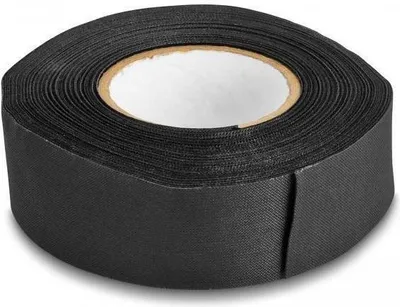 Productafbeelding van Delock zelfklevende, scheurbare textieltape, 25 meter x 25 mm, zwart