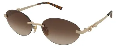 Immagine prodotto di Occhiali da sole GUCCI GG2051S (004) metallo oro con lenti marroni