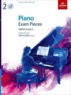Produktbild von Piano Exam Pieces 2017 & 2018, ABRSM Grade 2, with CD