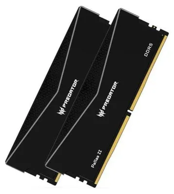 Zdjęcie produktu dla Predator PALLASII-32GB-6000-1R8-2XV8, 32 GB, 2 x 16 GB, DDR5, 288-pin DIMM, Czarny