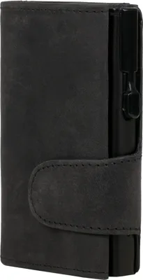 Produktbild von CLICKSAFE Etui Münzbörse 961301, 10 x 6,5 x 2,5 cm, Farbe: schwarz
