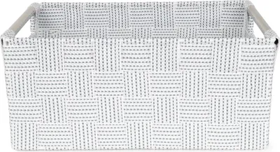 Zdjęcie produktu dla Koszyk do przechowywania Toronto S 25 × 17 × 10 cm, biały