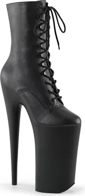 Produktbild von BEYOND-1020 Damen Booties von Pleaser, Schwarz Matt , EU 41, US 11