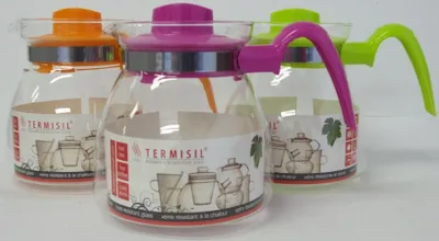 Produktbild von Teekanne Kaffeekanne 3 Stück Set farbig sortiert