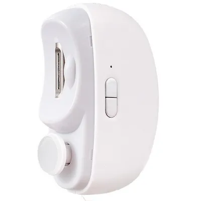 Produktbild von Elektrischer Nageltrimmer für Kinder & Erwachsene,automatische Nagelfeile Mit Licht, Zwei Geschwindigkeiten, Sicherheitsmodus, Type-C Laden, Weiß