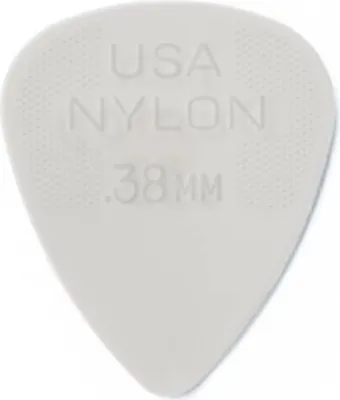 Produktbild von 72x Dunlop Nylon Standard Plektren - 0,38 mm - weiß