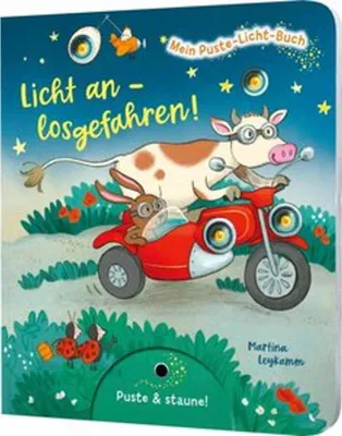 Produktbild von Mein Puste-Licht-Buch: Licht an - losgefahren!
