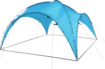 Produktbild von vidaXL Kuppelpavillon 450x450x265 cm Hellblau