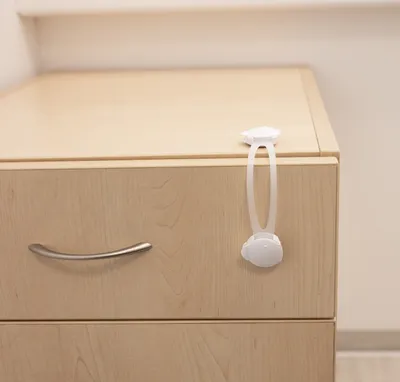 Produktbild von ZOPA Flexibles Schrankschloss 2tlg. weiß