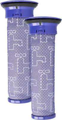 Produktbild von vhbw 2x Vormotorfilter kompatibel mit Dyson DC47, DC46, DC47i, DC38, DC36, DC38i Staubsauger - Motorschutzfilter, Abwaschbar