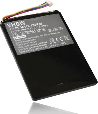 Produktbild von vhbw Akku kompatibel mit Navigon 7210, 7310 GPS Navigation Navi (1600 mAh, 3,7 V, Li-Ion)